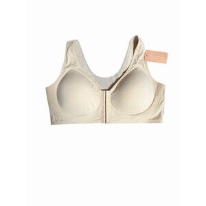 Luna Hug Size 4X Nude Bra bra Embrace Your Curves Front Closure NWT